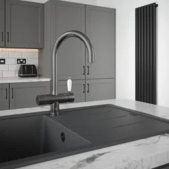 The Tap Factory Shaker Boiling Water Kitchen Mixer with Filtered Cold Drinking Water & Coloured Spout