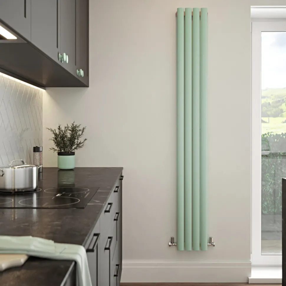 The Tap Factory Vibrance Single Panel Vertical Radiator 1800 x 236mm - 15 Colours Available