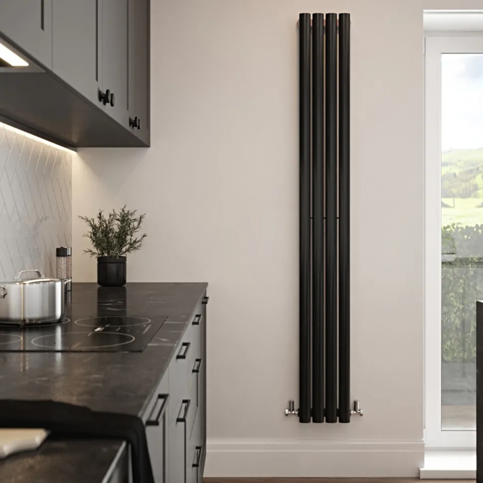 The Tap Factory Vibrance Single Panel Vertical Radiator 1800 x 236mm - 15 Colours Available