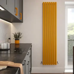 The Tap Factory Vibrance Single Panel Vertical Radiator 1800 x 413mm - 15 Colours Available