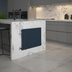 The Tap Factory Vibrance Single Panel Horizontal Radiator 550 x 826mm - 15 Colours Available
