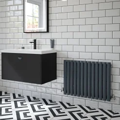The Tap Factory Vibrance Single Panel Horizontal Radiator 550 x 826mm - 15 Colours Available