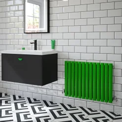 The Tap Factory Vibrance Single Panel Horizontal Radiator 550 x 826mm - 15 Colours Available