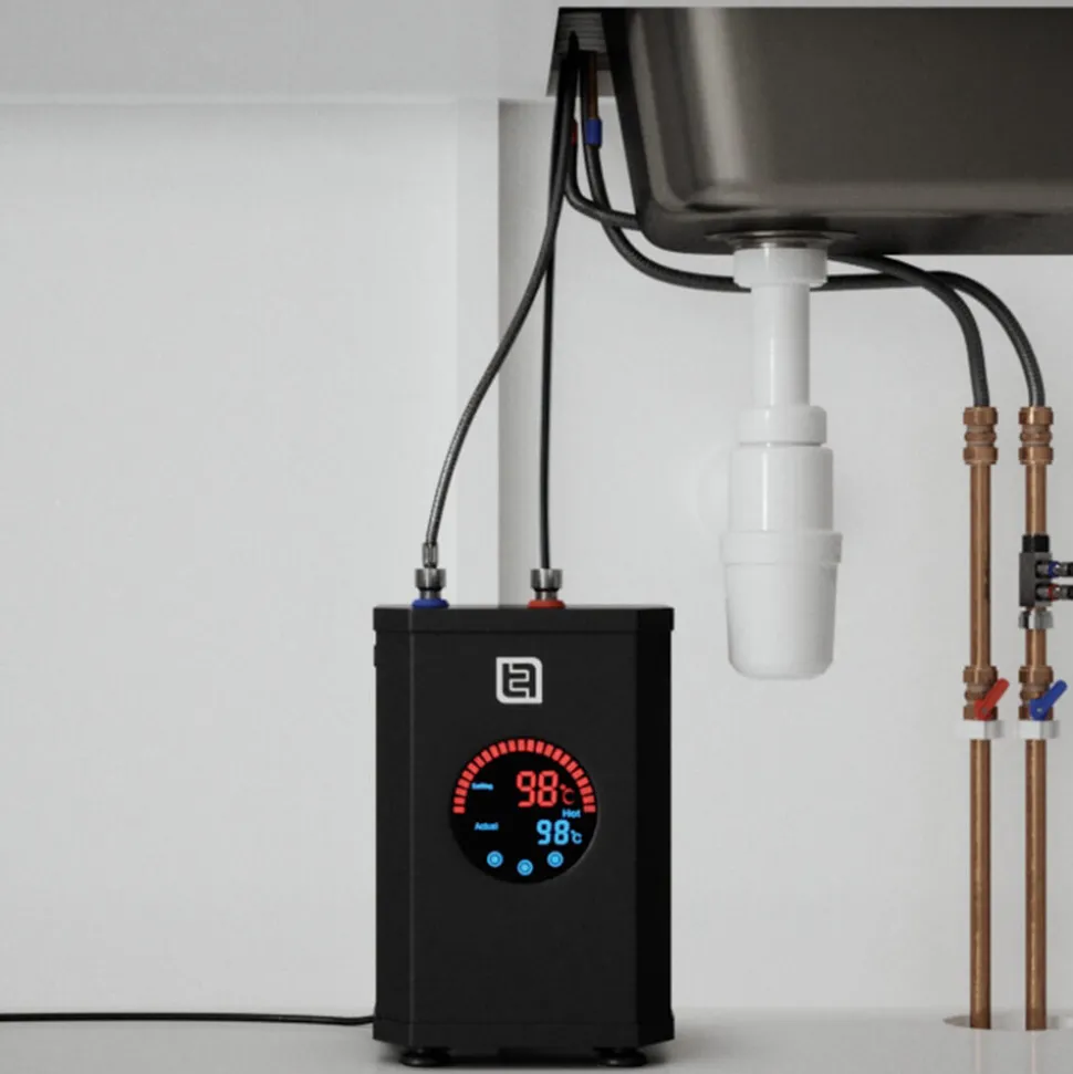 The Tap Factory Wisteria Traditional 4 in 1 Instant Hot & Cold Boiling Water Tap with WRAS Approved Boiler Unit & Filter - Chrome