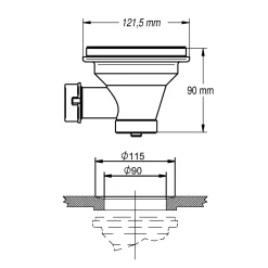 Thomas Denby Deluxe 90mm Waste