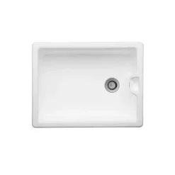Thomas Denby Mini Belfast White Kitchen Sink with 1 Small Bowl - 460 x 380mm