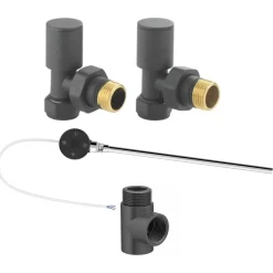 Toasty Anthracite Dual Fuel Kit With Digital Element, Valves And T-Piece