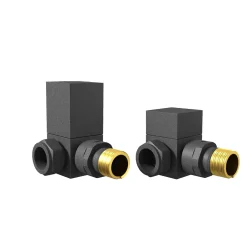 Toasty Anthracite Square Manual Valve