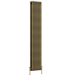 Toasty Ardleigh Antique Brass Vertical Column Radiator