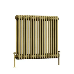 Toasty Ardleigh Antique Brass Horizontal Column Radiator