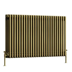 Toasty Ardleigh Antique Brass Horizontal Column Radiator