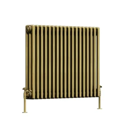 Toasty Ardleigh Antique Brass Horizontal Column Radiator
