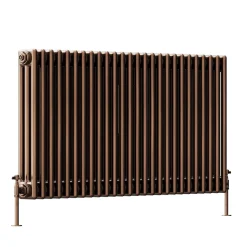 Toasty Ardleigh Antique Copper Horizontal 3 Column Radiator