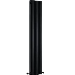 Toasty Ardleigh Matt Black Vertical Column Radiator