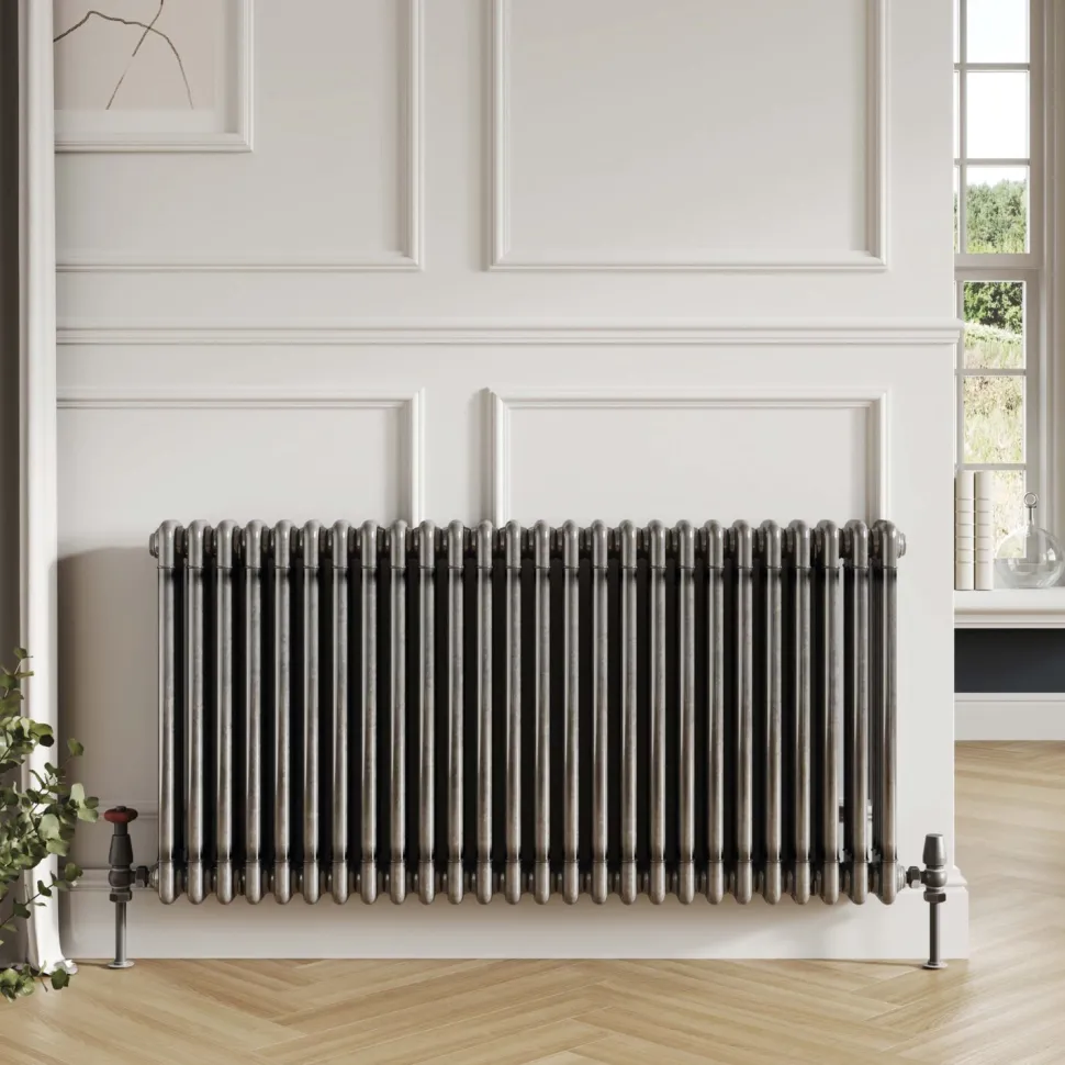 Toasty Ardleigh Raw Metal Horizontal Column Radiator