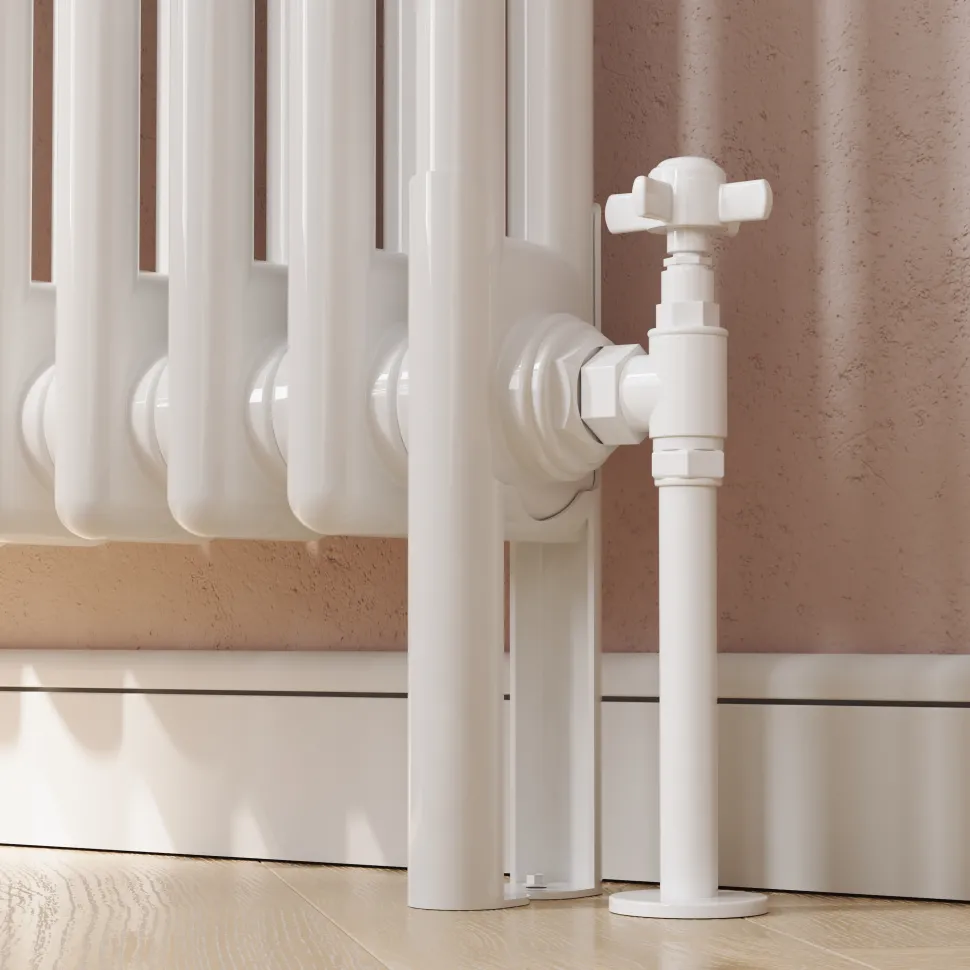 Toasty Ardleigh White Column Radiator Feet
