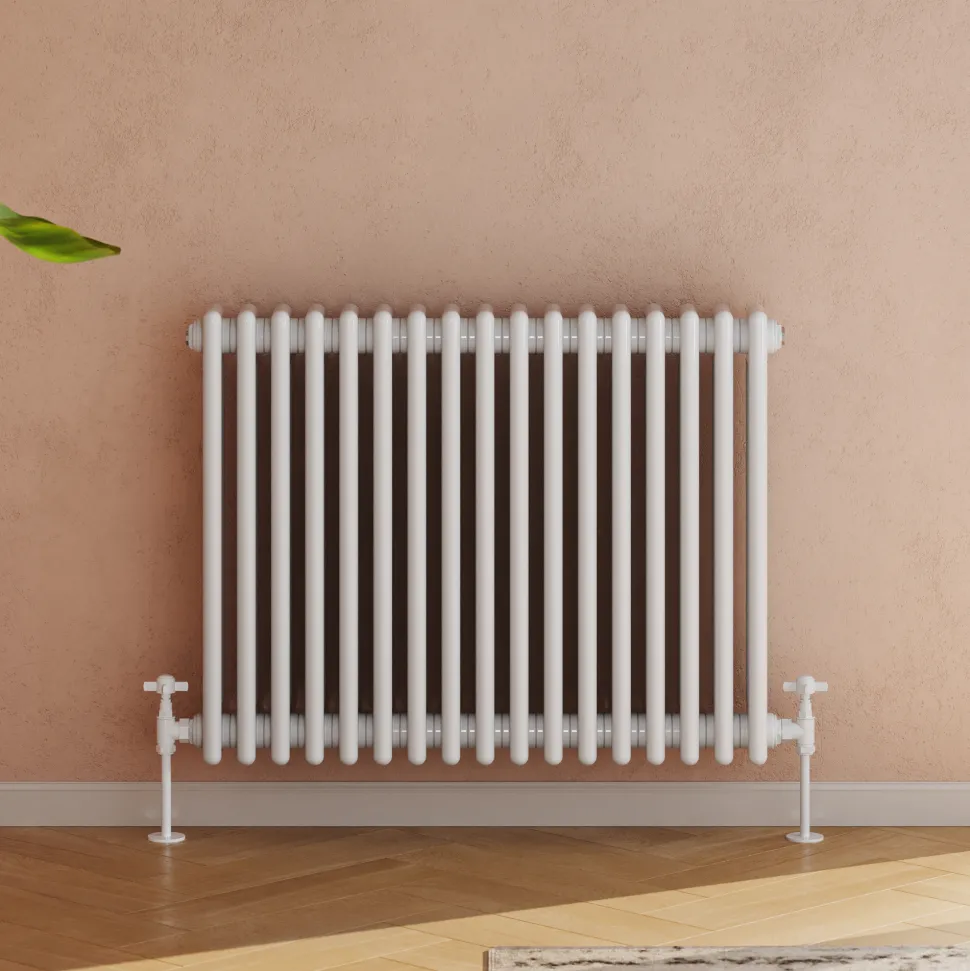 Toasty Ardleigh White Horizontal Column Radiator