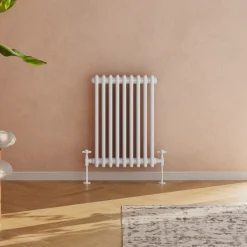 Toasty Ardleigh White Horizontal Column Radiator
