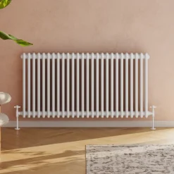 Toasty Ardleigh White Horizontal Column Radiator