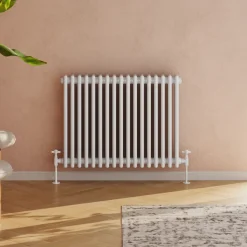 Toasty Ardleigh White Horizontal Column Radiator