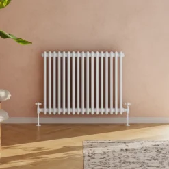Toasty Ardleigh White Horizontal Column Radiator