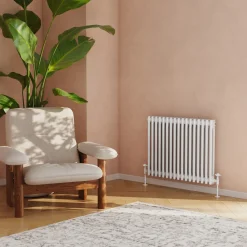 Toasty Ardleigh White Horizontal Column Radiator