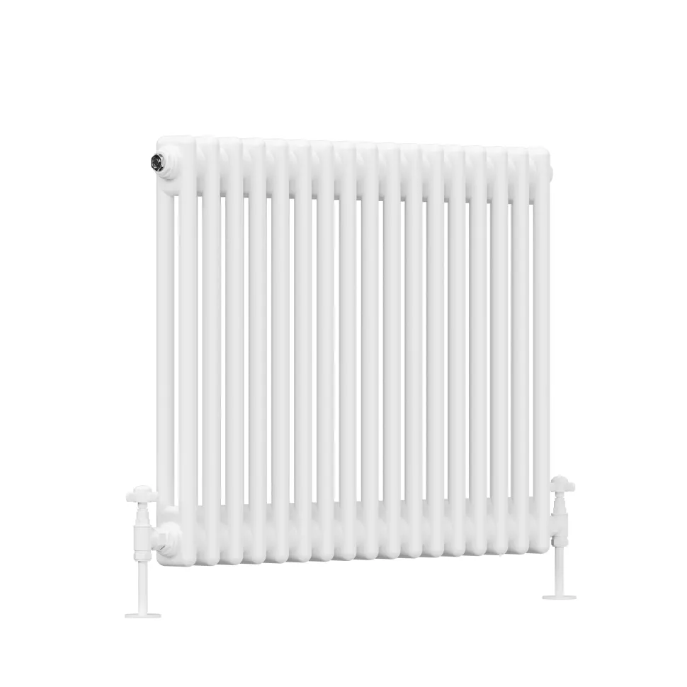 Toasty Ardleigh White Horizontal Column Radiator