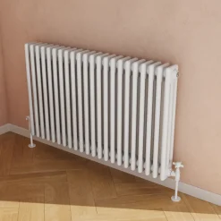 Toasty Ardleigh White Horizontal Column Radiator