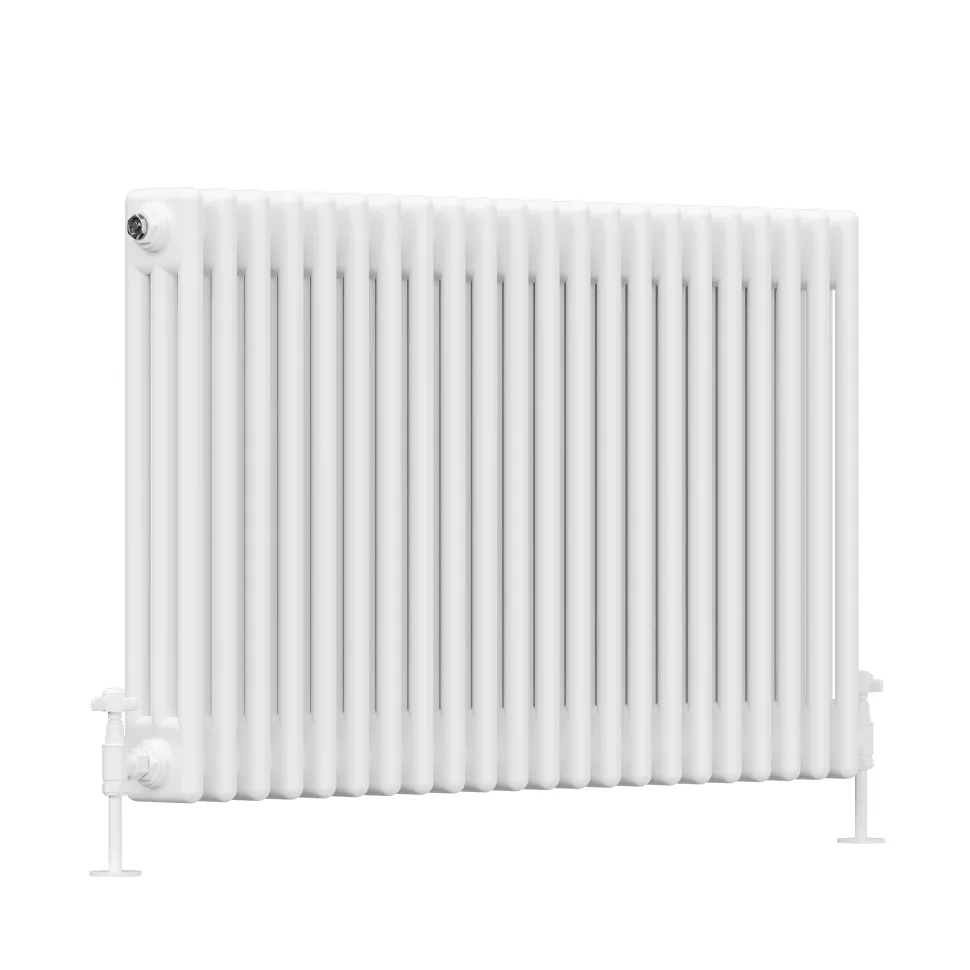 Toasty Ardleigh White Horizontal Column Radiator
