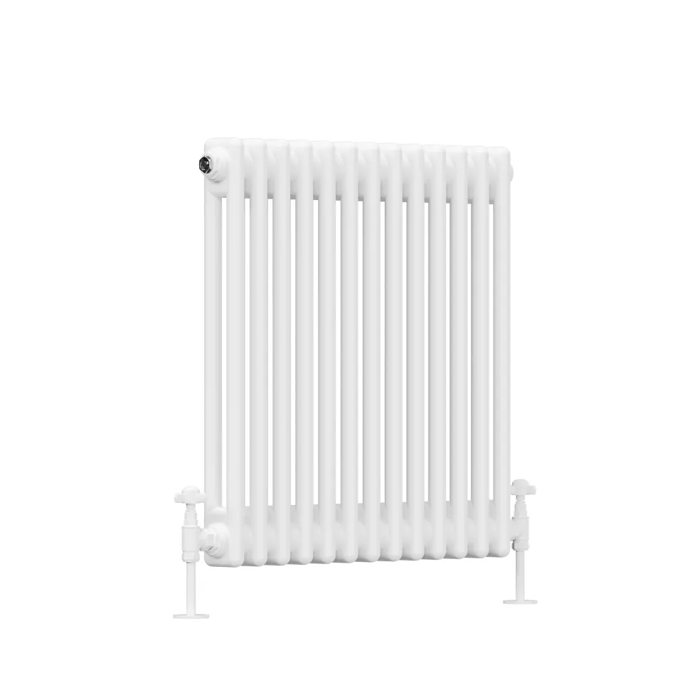 Toasty Ardleigh White Horizontal Column Radiator