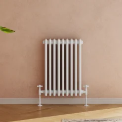 Toasty Ardleigh White Horizontal Column Radiator