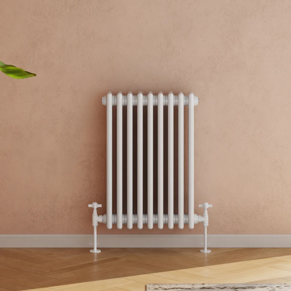 Toasty Ardleigh White Horizontal Column Radiator