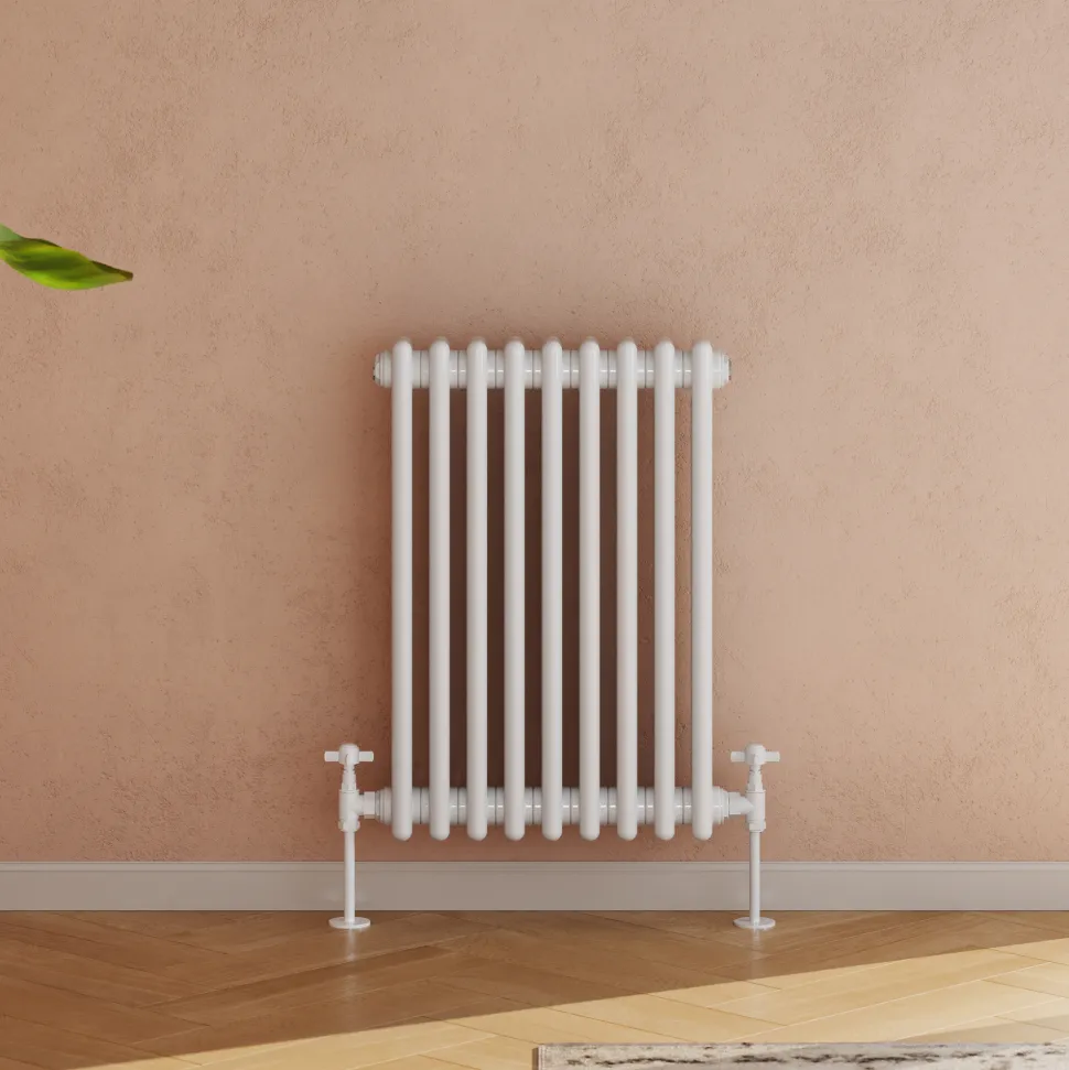 Toasty Ardleigh White Horizontal Column Radiator