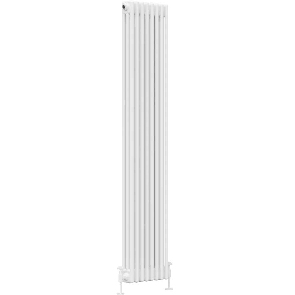 Toasty Ardleigh White Vertical Column Radiator