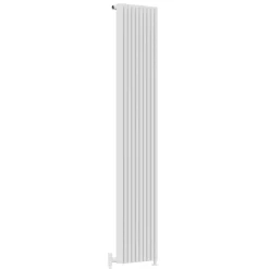 Toasty Axis White Rectangular Tube Vertical Radiator - 1800 x 380mm