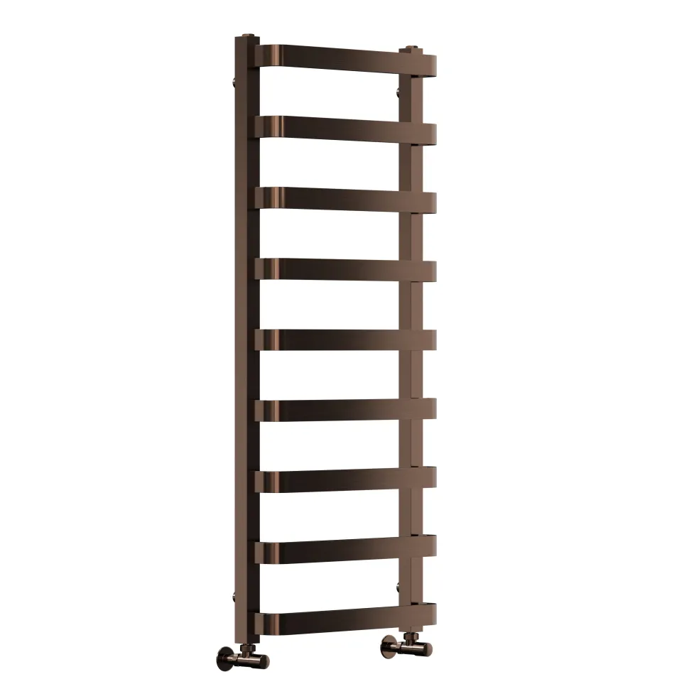 Toasty Balance Brushed Bronze Heated Towel Rail
