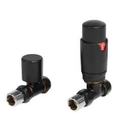 Toasty Black Thermostatic Radiator Valve