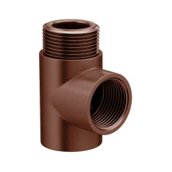 Toasty Brushed Bronze Dual Fuel Kit With Manual Element, Valves And T-Piece