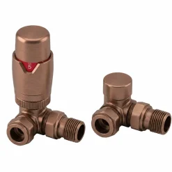 Toasty Brushed Bronze Modern Thermostatic Radiator Valve