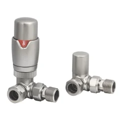 Toasty Brushed Nickel Thermostatic Radiator Valve