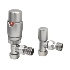 Toasty Brushed Nickel Thermostatic Radiator Valve