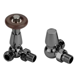 Toasty Chelsea Black Nickel Thermostatic Radiator Valves