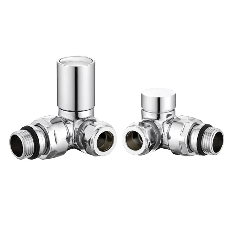 Toasty Chrome Round Manual Valve