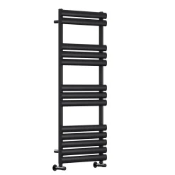 Toasty Eden Matt Black Heated Towel Rail