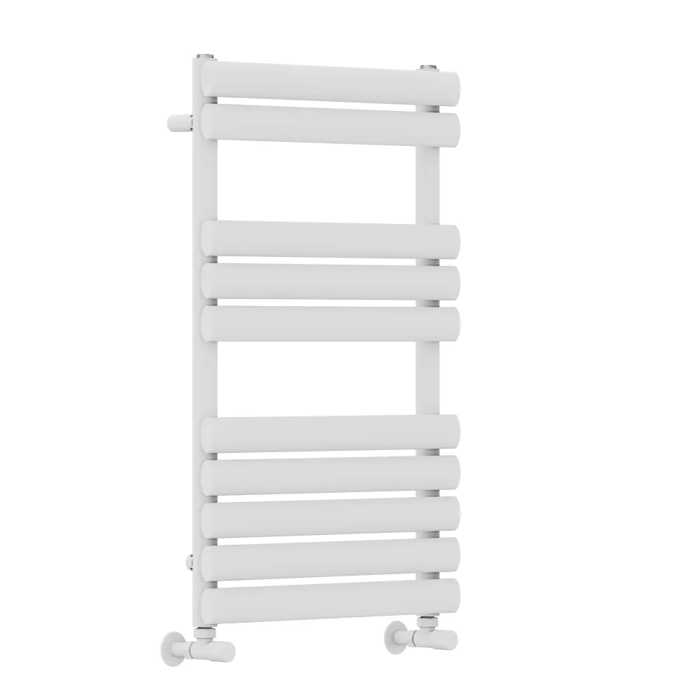 Toasty Eden Matt White Heated Towel Rail