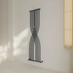 Toasty Embrace Anthracite Vertical Radiator - 1775 x 450mm