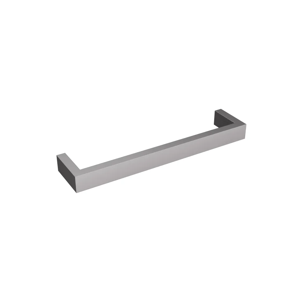 Toasty Flare Brushed Stainless Steel Electric Heated Towel Rail