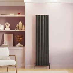 Toasty Forma Anthracite Vertical Aluminium Radiator