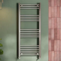 Toasty Glow Chrome 22mm Heated Ladder Towel Rail