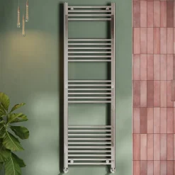 Toasty Glow Chrome 22mm Heated Ladder Towel Rail